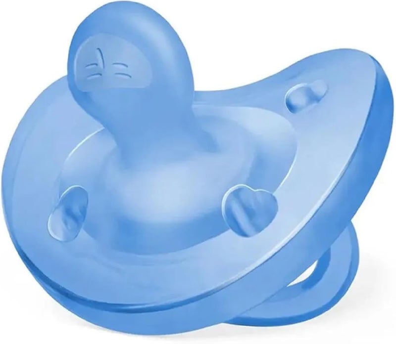 Chicco Physioforma Soft Silicone Soother 6-16m (1 pc), Blue - Image 1